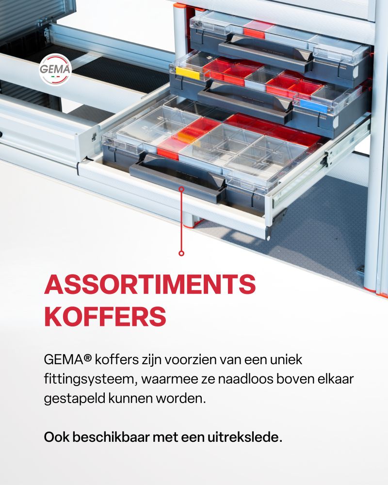 GEMA® assortimentskoffers