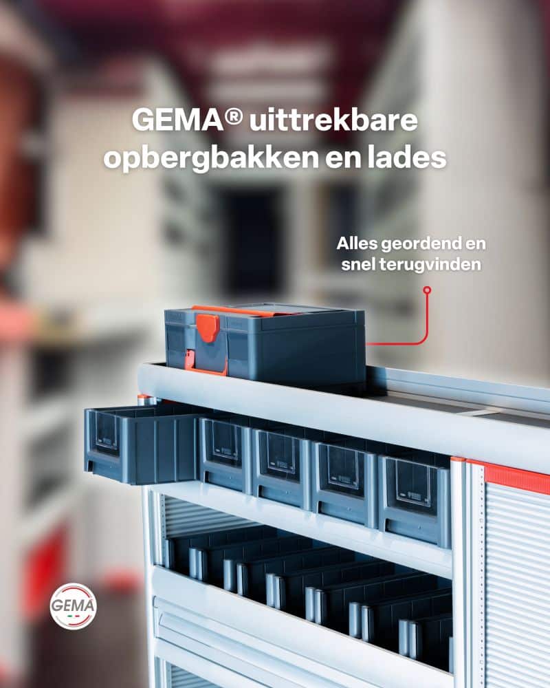 GEMA® lades en bakken